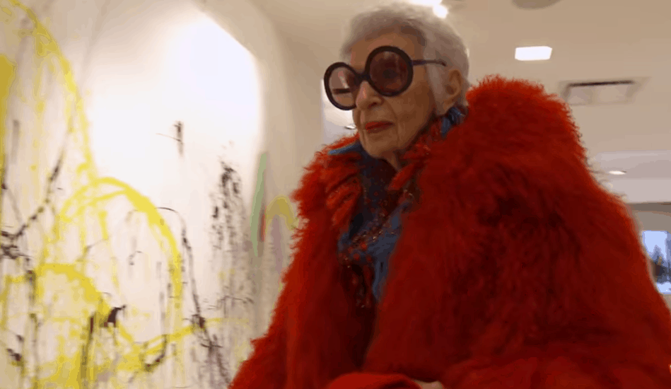 Iris Apfel from Iris