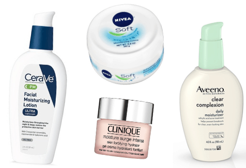 Best winter moisturizers: CeraVe facial moisturizing lotion, Nivea soft lotion, Clinique moisture surge intense skin hydrating lotion, aveeno clear complexion daily moisturizer