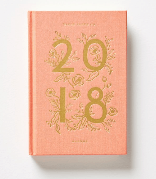 Best 2018 planners and agendas: Rifle paper co 2018 planner