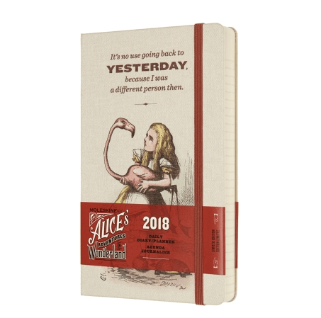Best 2018 planners and agendas: Alice in Wonderland moleskine planner