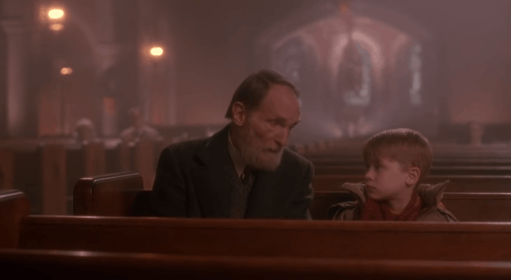 Home Alone Kevin Meets Old Man Marley