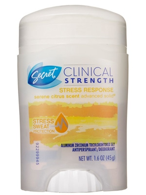 Secret clinical strength stress response deodorant