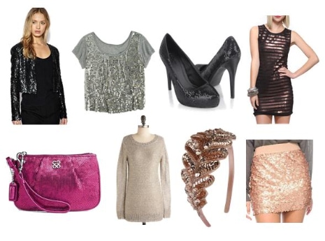 Sequined Pieces