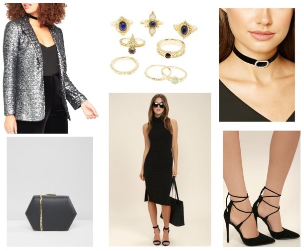 Class to Night Out Sequin Blazer for NYE College Fashion