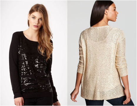 sequin sweaters