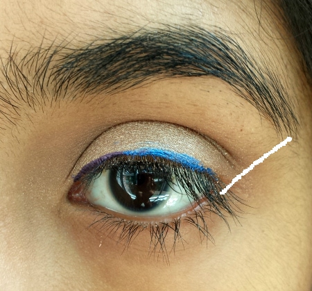 winged eye tape method