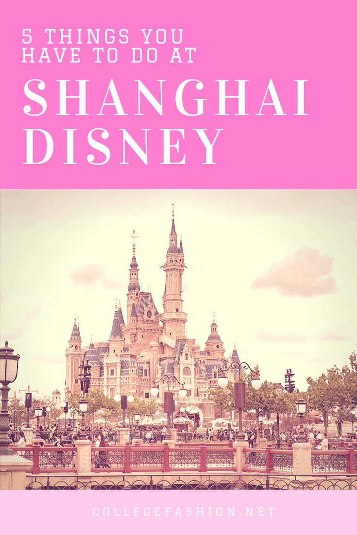 5 things you have to do at Shanghai Disney Resort