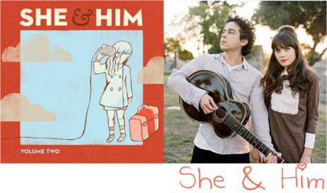 She and Him music