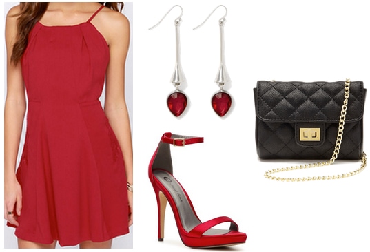 Laney boggs red dress cheap