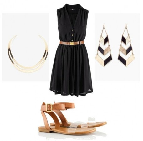 Shirtdress Sample Outfit 1