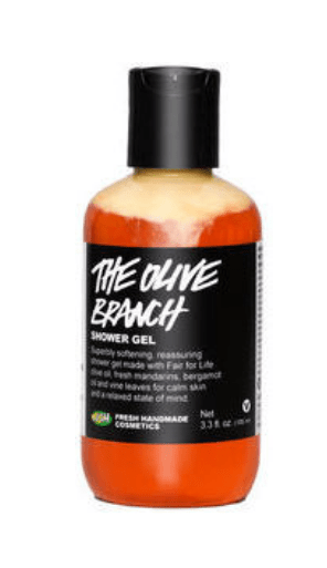 Lush's The Olive Branch Shower Gel