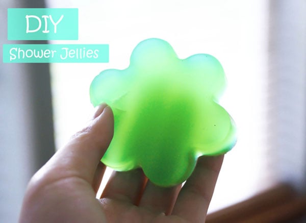 How to make shower jellies - DIY
