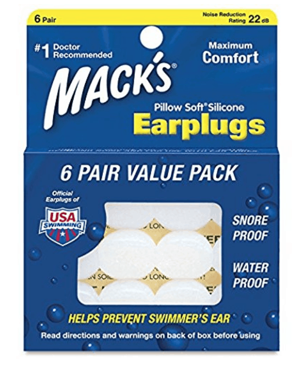 Moldable silicone earplugs