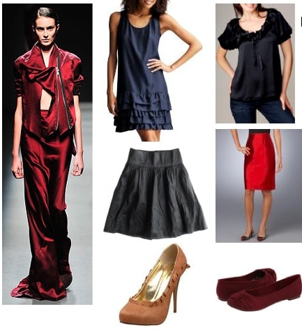 silk clothing