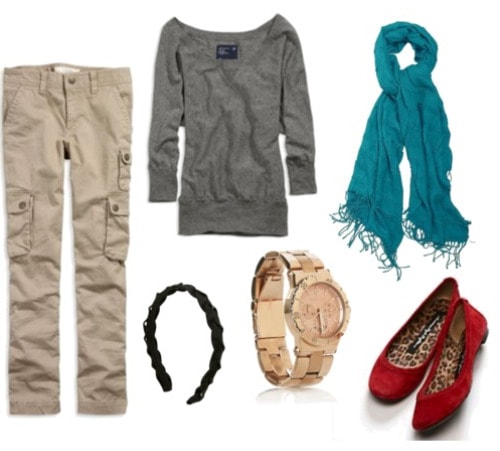 How to wear skinny cargo pants for day