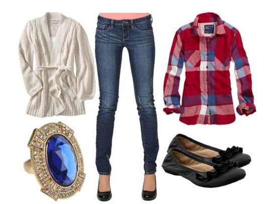 Basic denim skinny jeans