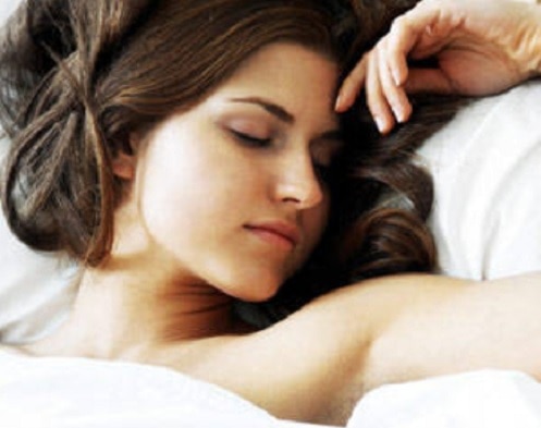 Sleeping woman
