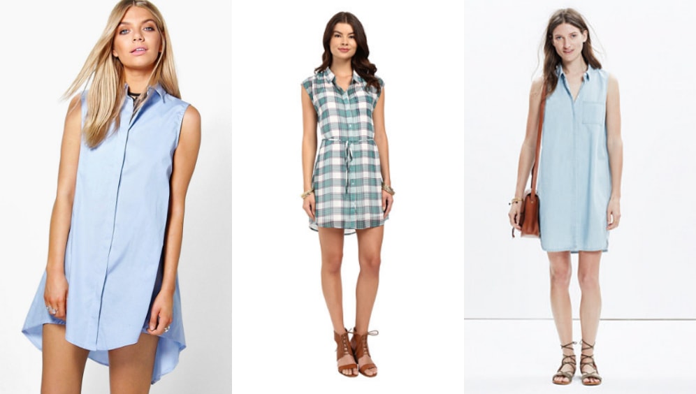 Sleeveless-Shirtdress-Trend