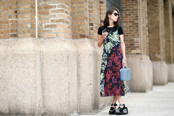 slipdress streetstyle