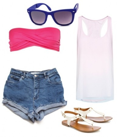 Awesome Shorts Outfit for Small Chested People