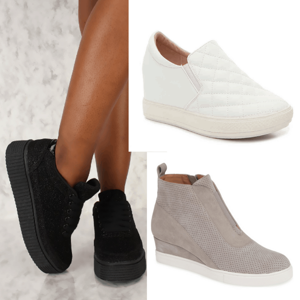 jcpenney wedge sneakers