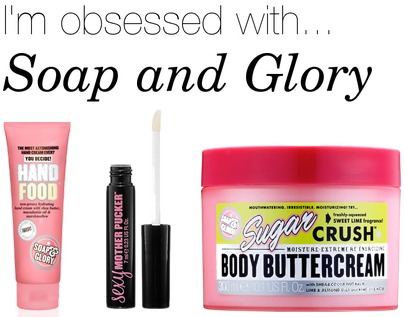 Soap and glory header