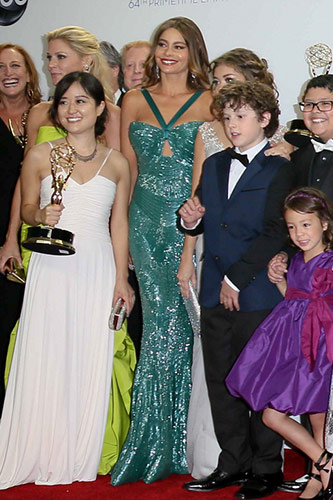 Sofia Vergara in Zuhair Murad at the 2012 Emmy Awards