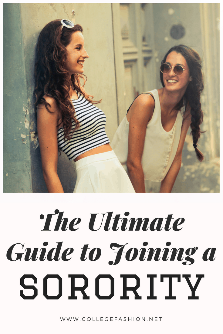 Sorority guide - the ultimate guide to joining and surviving in a sorority