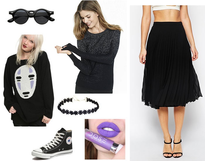 Spirited Away Fashion: Outfit inspired by No Face