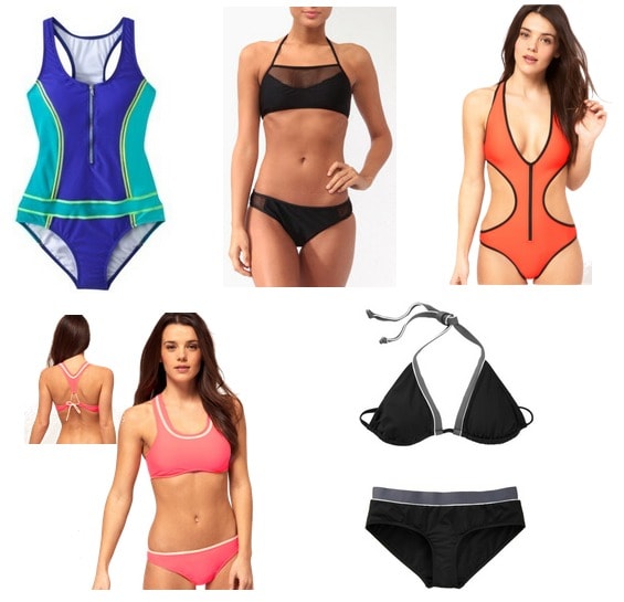 sporty swimsuits summer 2012
