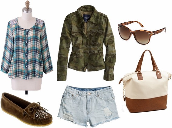 Spring break outdoor adventure outfit