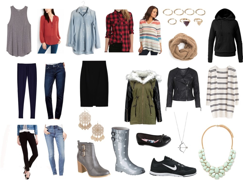 Spring capsule wardrobe