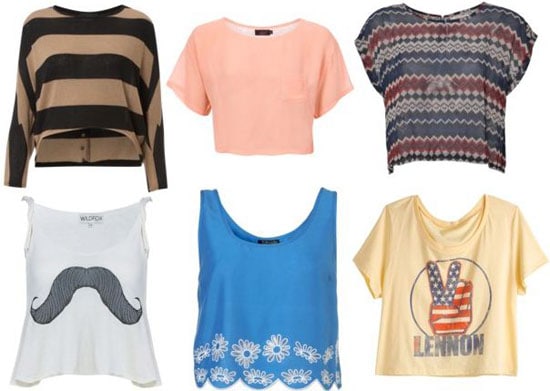 Spring 2012 fashion trend: Cropped tops