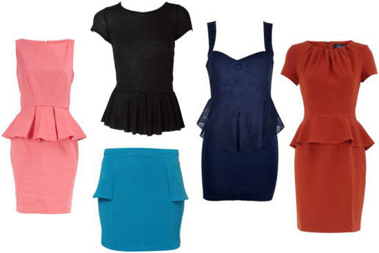 Spring 2012 fashion trend: Peplum