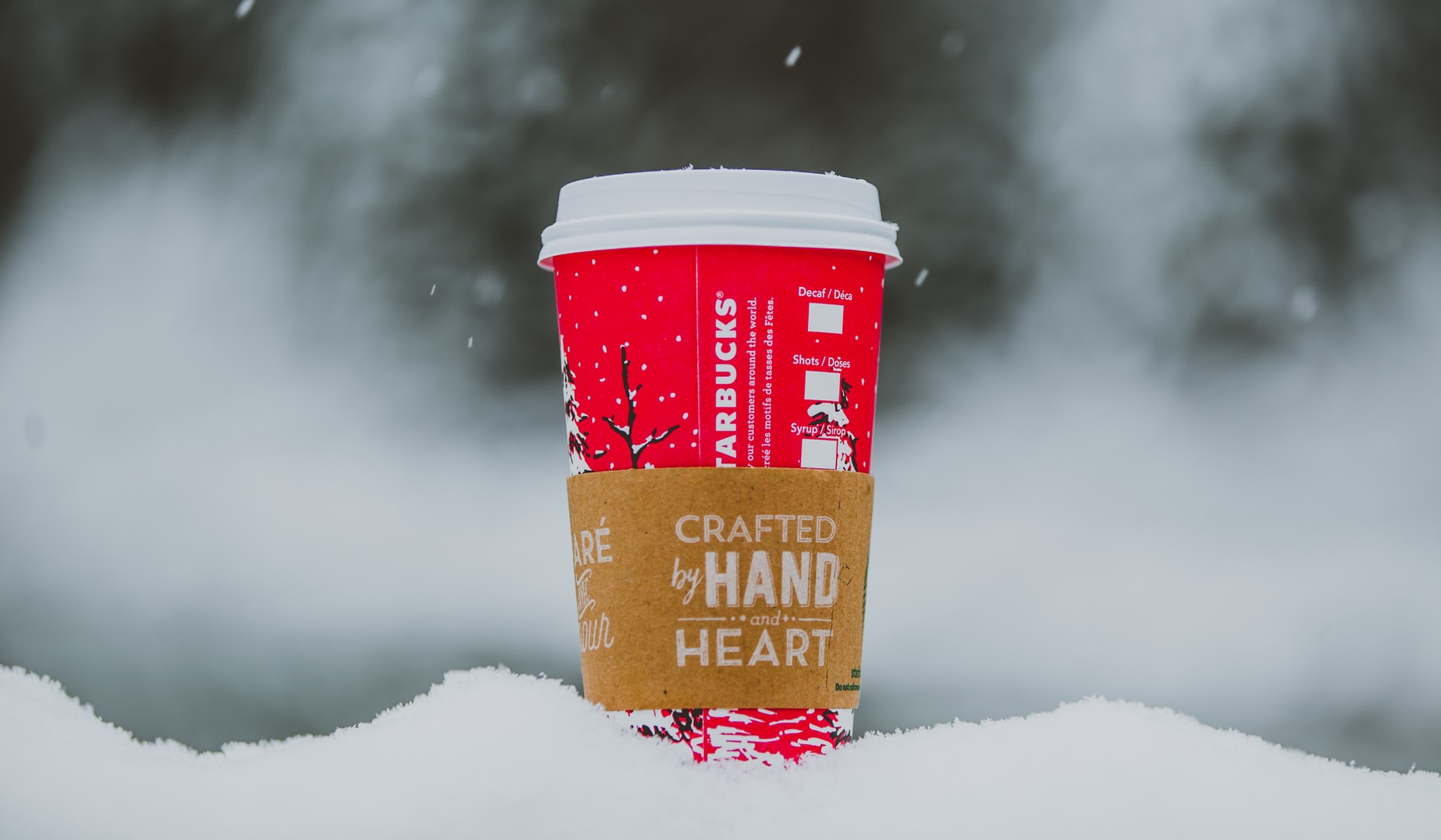 Starbucks holiday red cup