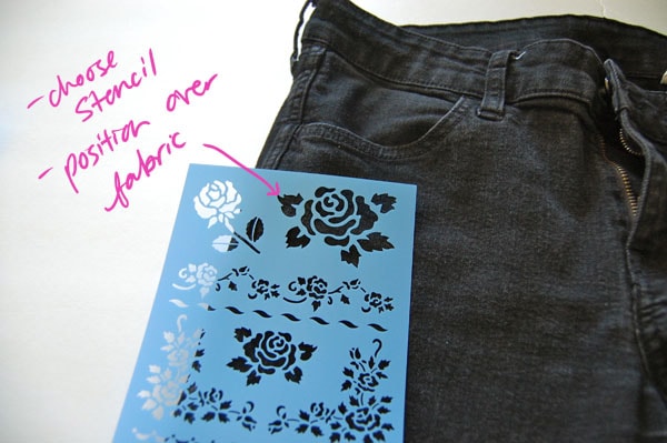 Step 1 DIY Pattern Pants