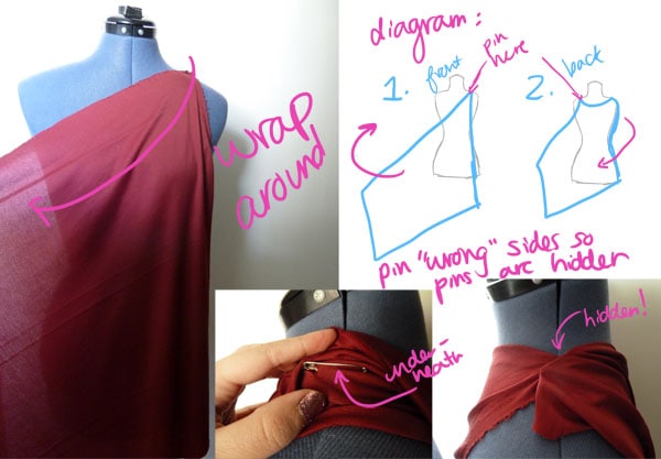 Step 1.1 DIY Goddess Costume