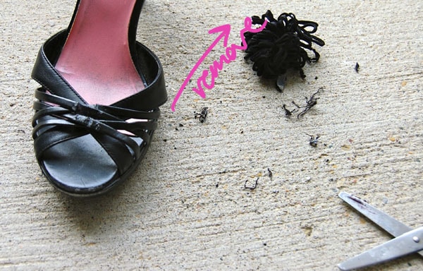 Step 1.2 DIY Butterfly Heels