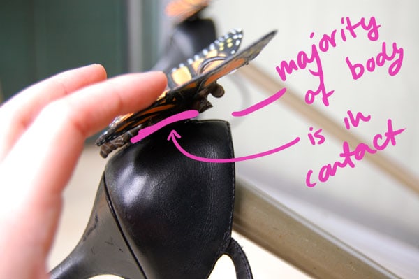 Step 3.1 DIY Butterfly Heels