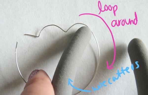 Step Five DIY Heart Earrings