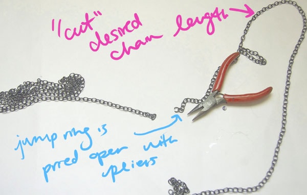 Step Five DIY Moustache Necklace