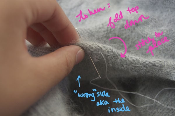 Step Four DIY Bow Sweater