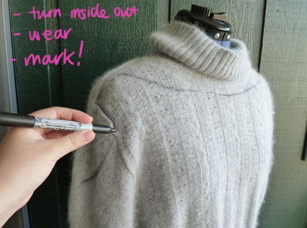 Step One DIY Bow Sweater