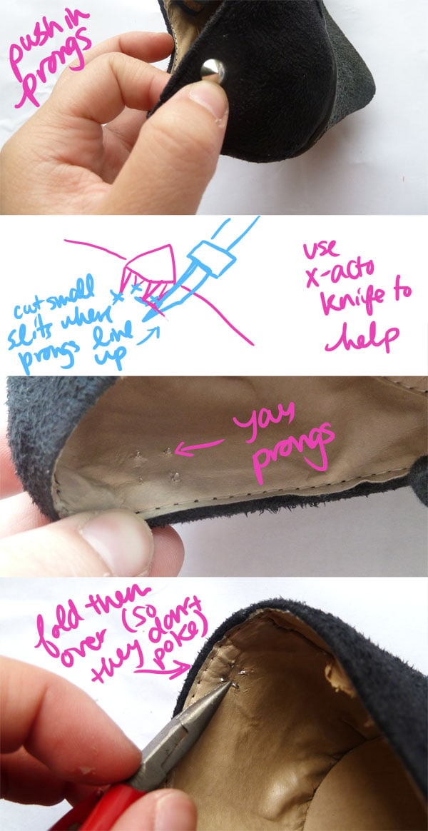 Step One Prong Spikes DIY Spike Shoe