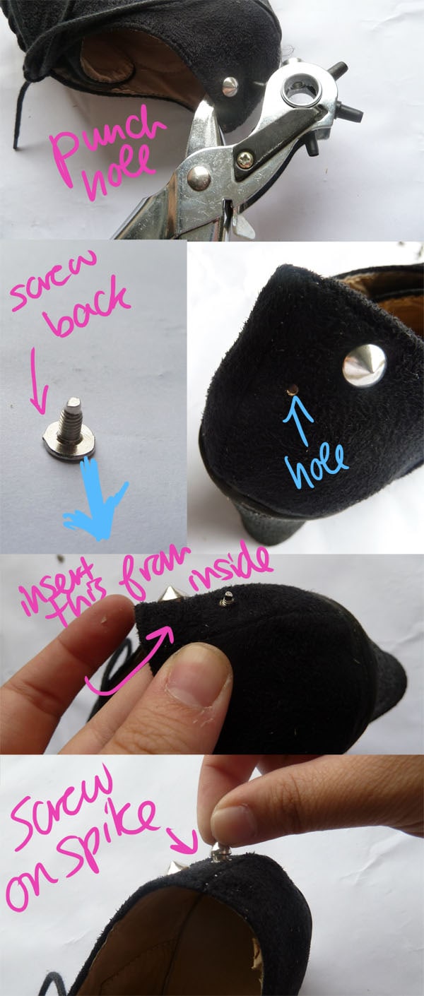 Step One Screw Spike DIY Spike Shoe