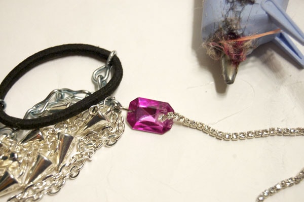 Step Three DIY Shoe Harness Gem Two