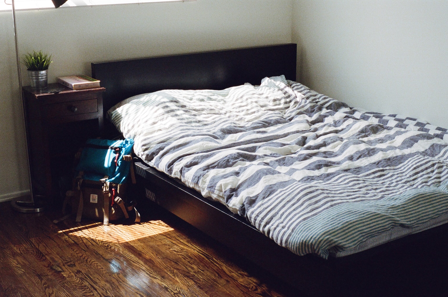 Overcoming burnout: Strategies for fighting burnout include rest. Photo of a bed