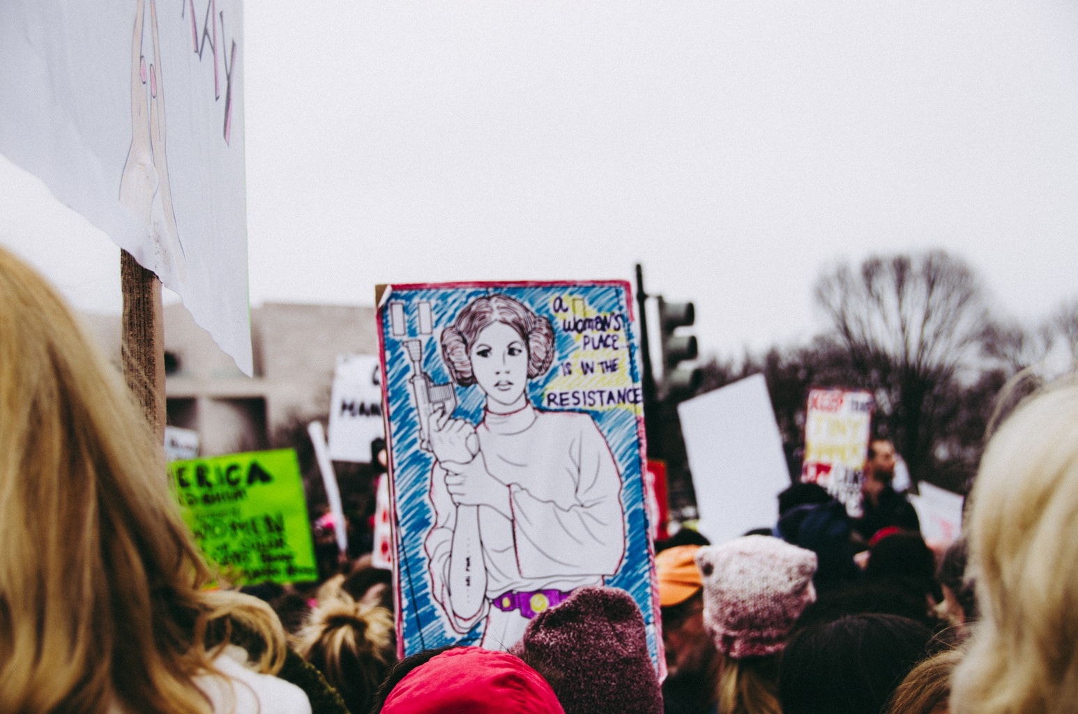 A woman's place is in the resistance