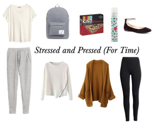 Stressed and pressed for time