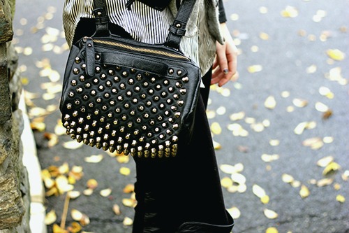 Studded purse at sarah lawrence college